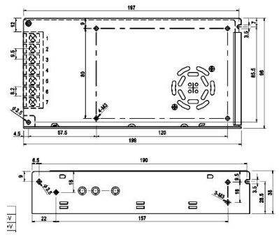 12v ac dc power supply