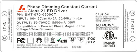 35w triac dimmable led power driver