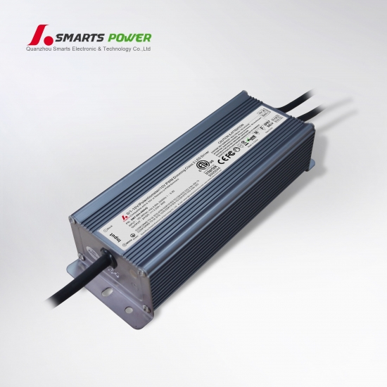 300W Waterproof IP67 Power Supply 12V DC - 0/1-10V & TRIAC Dimmable For LED Strips, Indoor/Outdoor Use