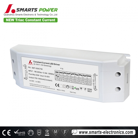 Best CE 50w 500ma 700ma Constant Current LED Driver Power Supply