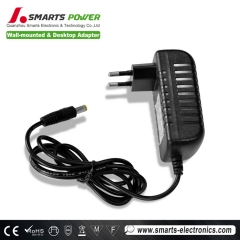 12v 6w power adapter input 100~240v ac