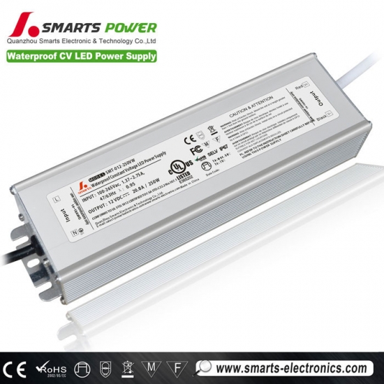 12V 250W Constant voltage LED power supply