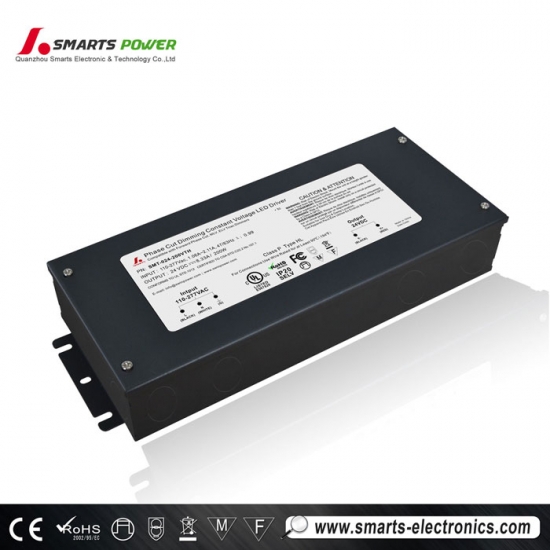 UL Listed 277VAC 24VDC Dimmable LED Driver