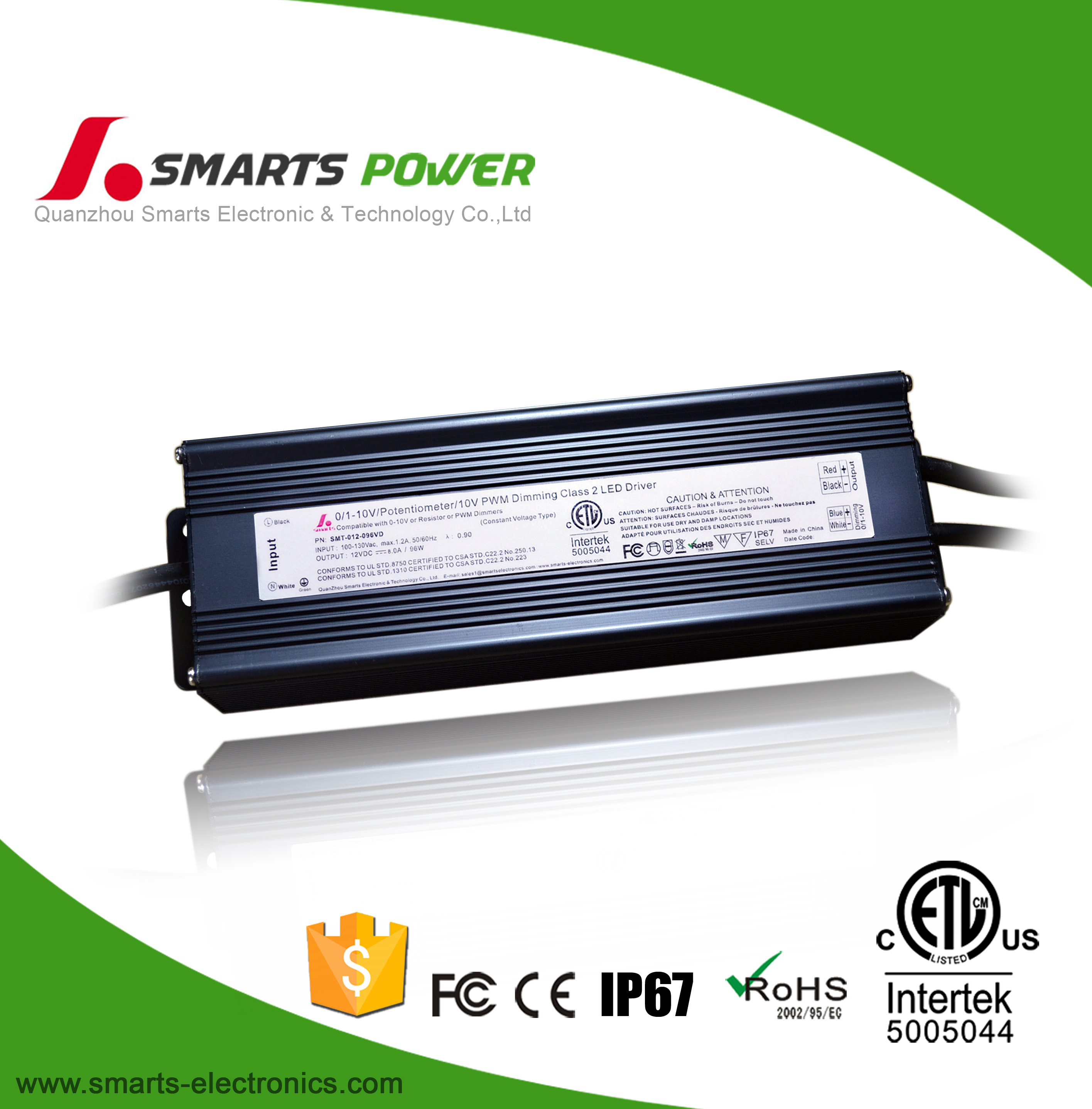 What is the differences of Smarts'0-10v led driver from other vendors