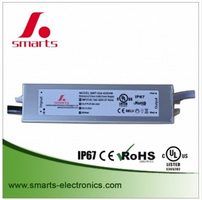 CE/UL/cUL/ROHS AC to DC 24V 20W Constant voltage LED driver