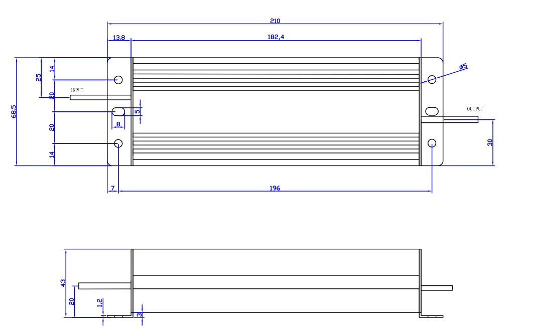 dimmable LED power supply