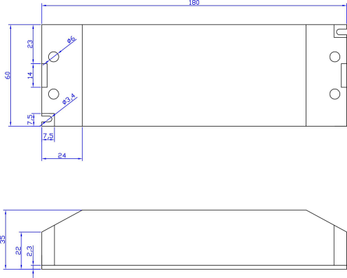 DALI dimming LED power supply