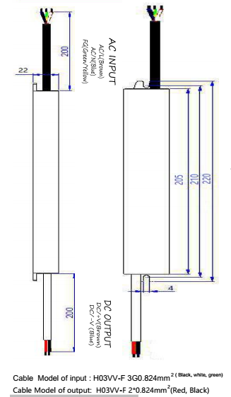 12v 48w ip67 power supply