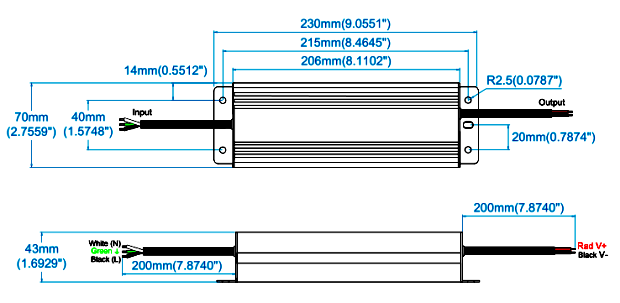 constant voltage led driver 12v