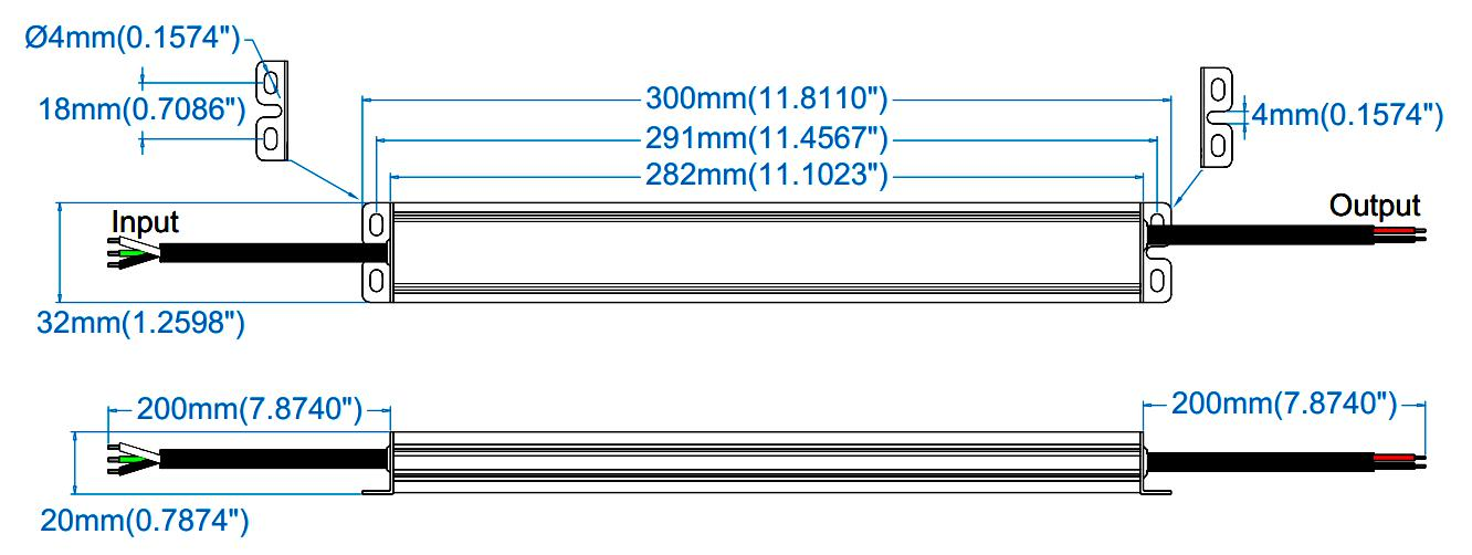 slimline power supply