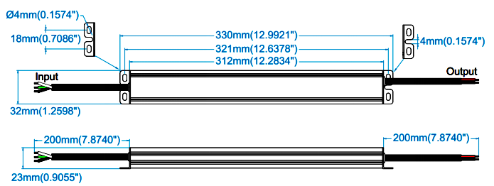 dimmable led transformer