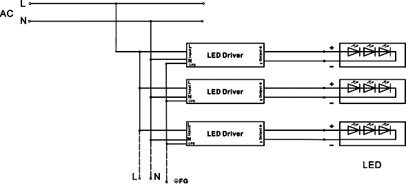 UL 60w led driver