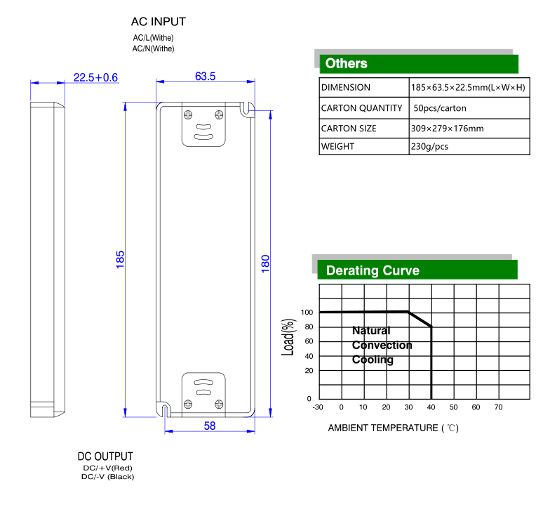 50w led power supply