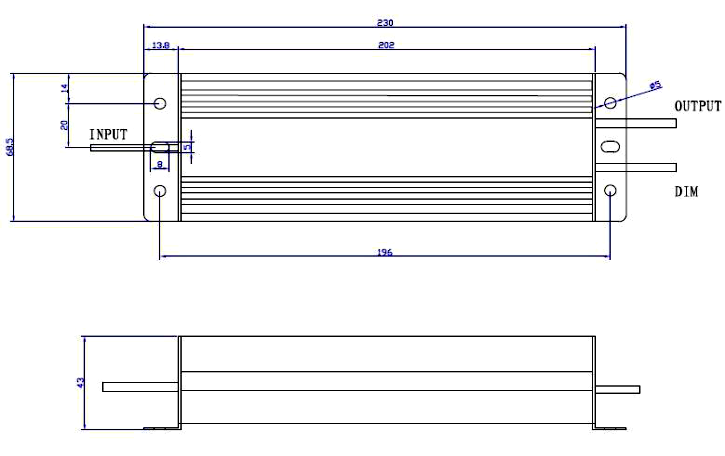 24v dimmable led transformer