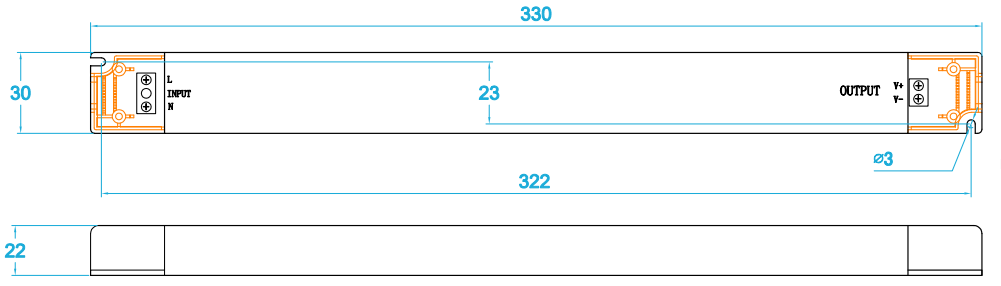 100w 24v led driver