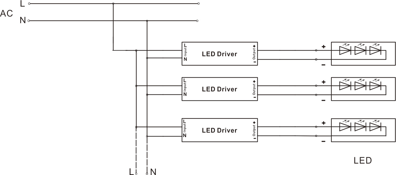 100 watt led power supply