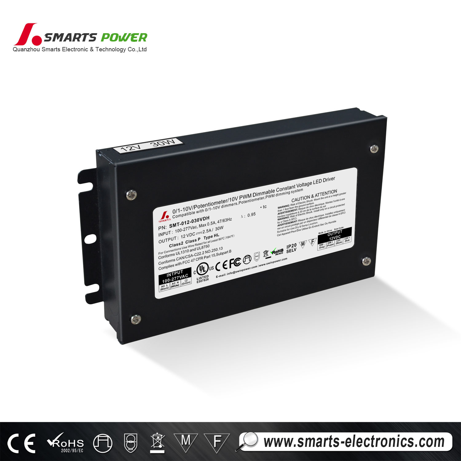 0-10v dimmable led driver