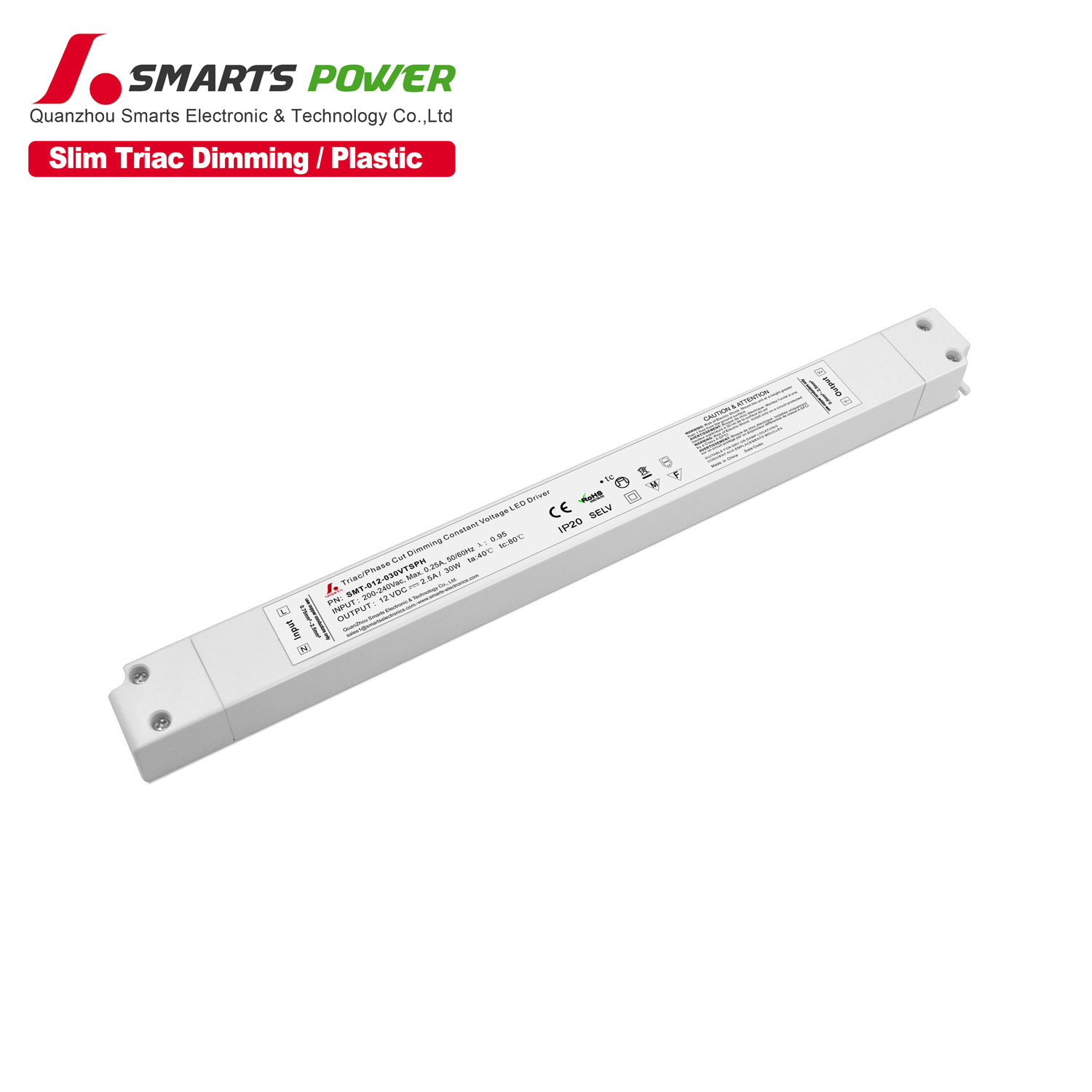 TRIAC/0-10V/DALI dimmable LED DRIVER