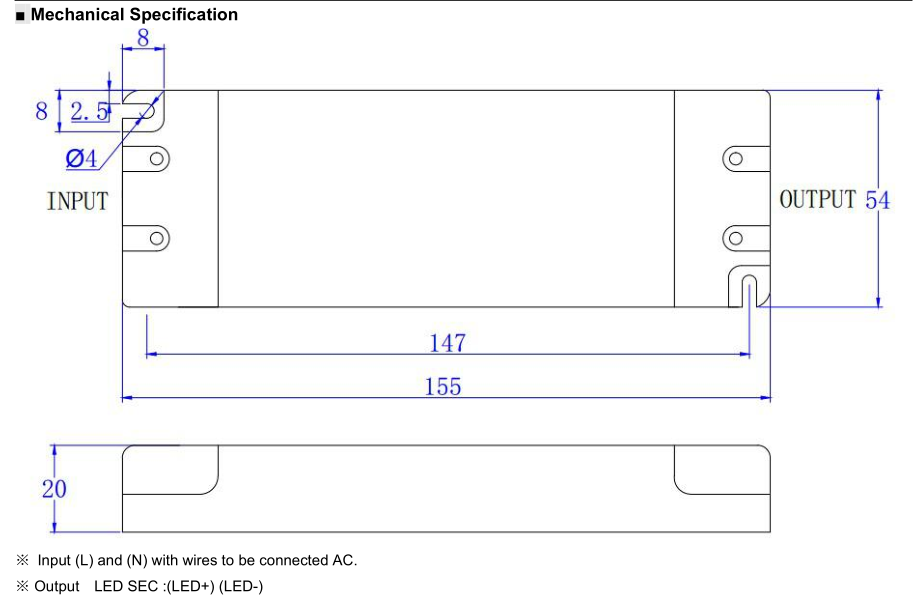 24w dimmable led driver