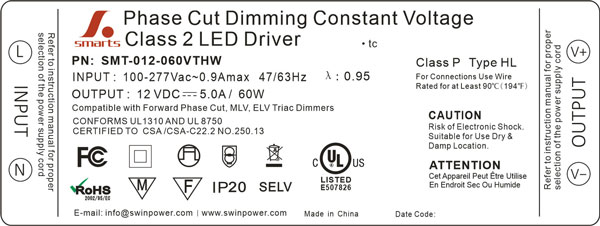 dimmable led driver canada