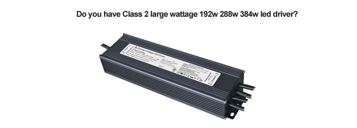 Class 2 multi-output LED driver