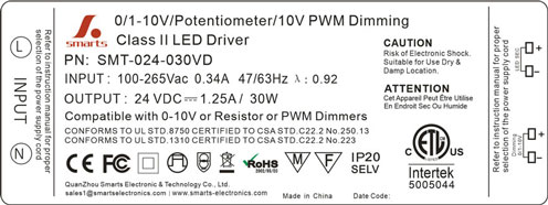 led power supplies dimmable