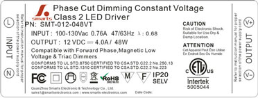  triac dimmable 12v 48w 50w led driver