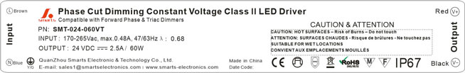 triac dimmale LED power supply