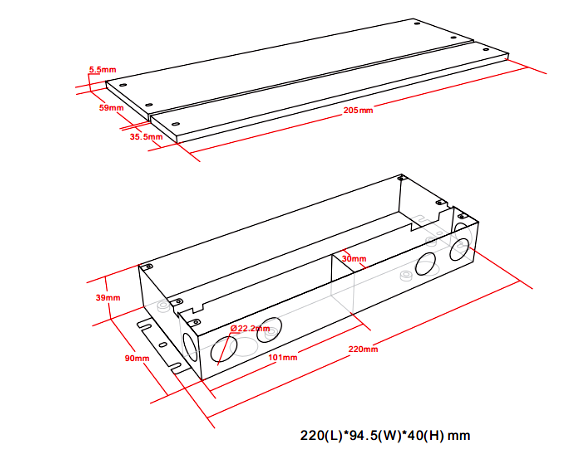 low voltage halogen transformer