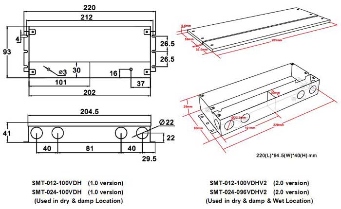 100 watt led driver