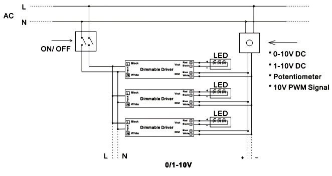 variable voltage led driver 