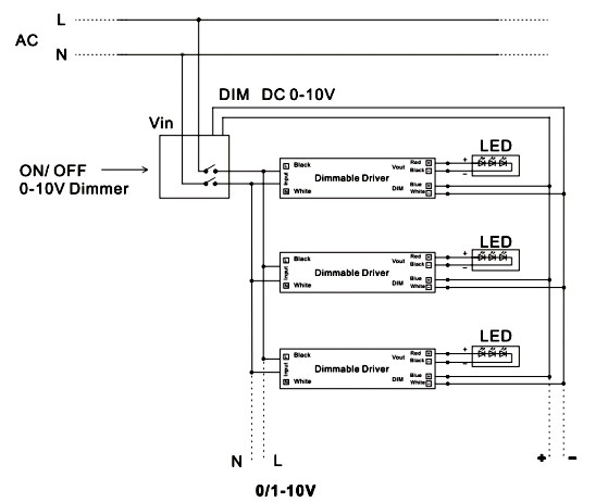 variable voltage led driver 