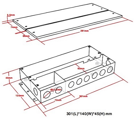 300 watt led power supply