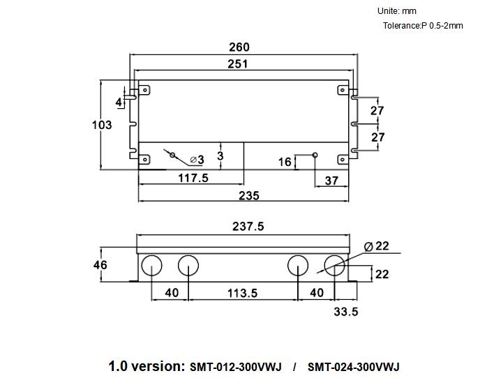 led power supply 300w