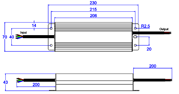 dimmable 12v led power supply