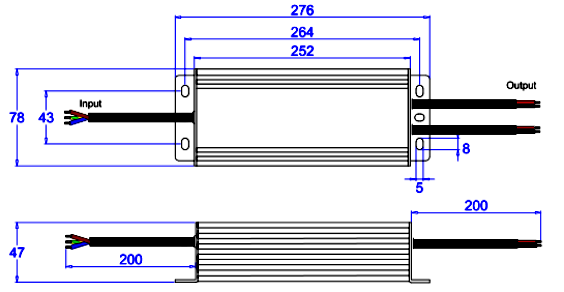 led power supply 300w