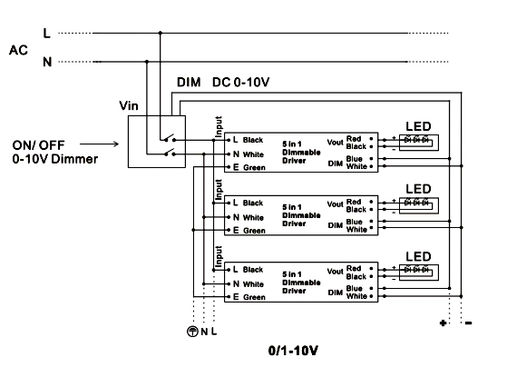 277v led driver constant voltage