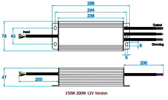 150w led driver