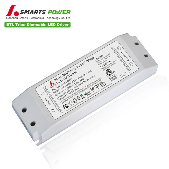 60w triac dimmable led driver