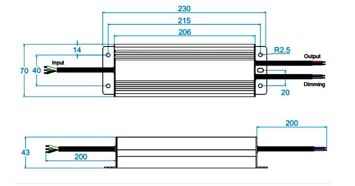 dimmable led power supply 12v