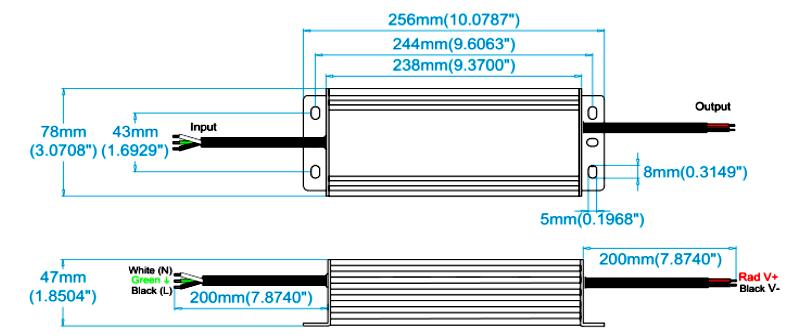 150w led driver 12v