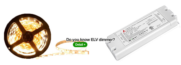 dimming an led electronic transformer