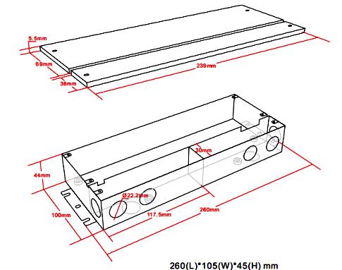 led light strip power supply