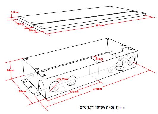 dimmable driver for led strip lights