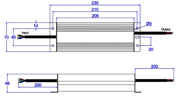 led light bar power supply