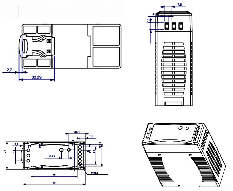 96w led driver