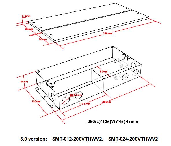 200w 24v led driver