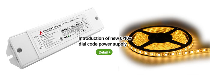 20W 0-10V constant current DIP dimming power supply