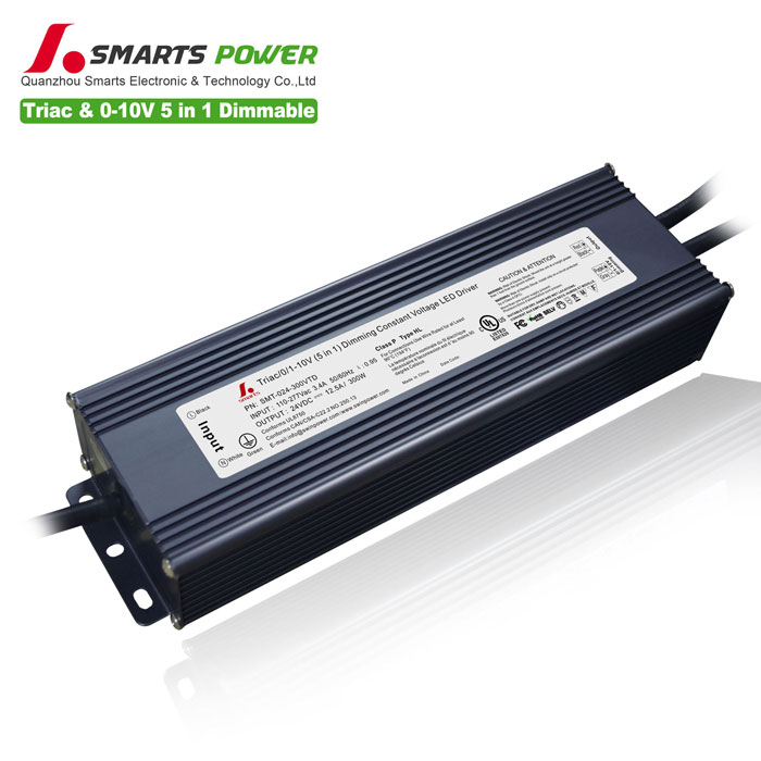 Triac & 0-10V (5 in 1)led driver 300W