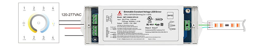 DALI-2 dimmable led driver 60W
